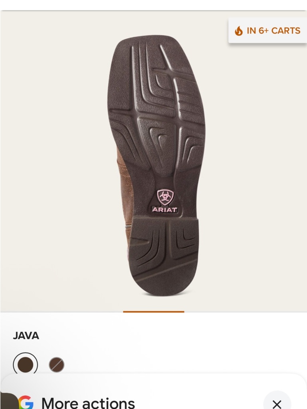 Ariat Delilah Western Boot size 8.5 - Picture 3 of 9